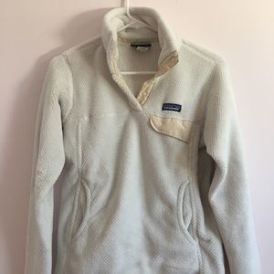 white patagonia- lightly worn